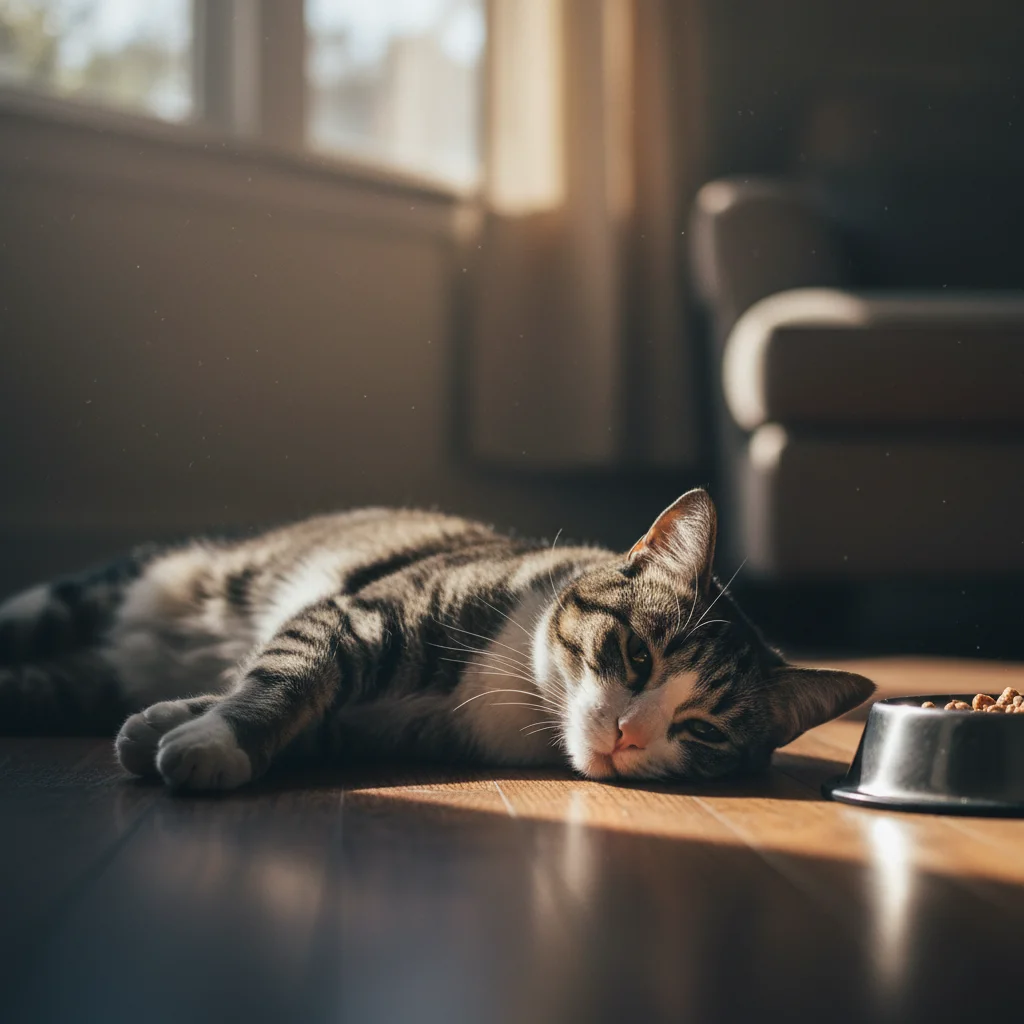 Почему кошка не ест и спит всё время: 5 скрытых причин, которые нельзя игнорировать