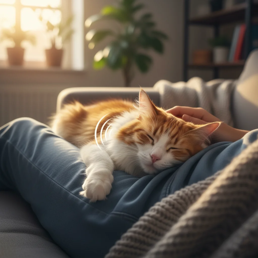 Почему кошки мурлыкают: наука о звуке, который лечит и успокаивает