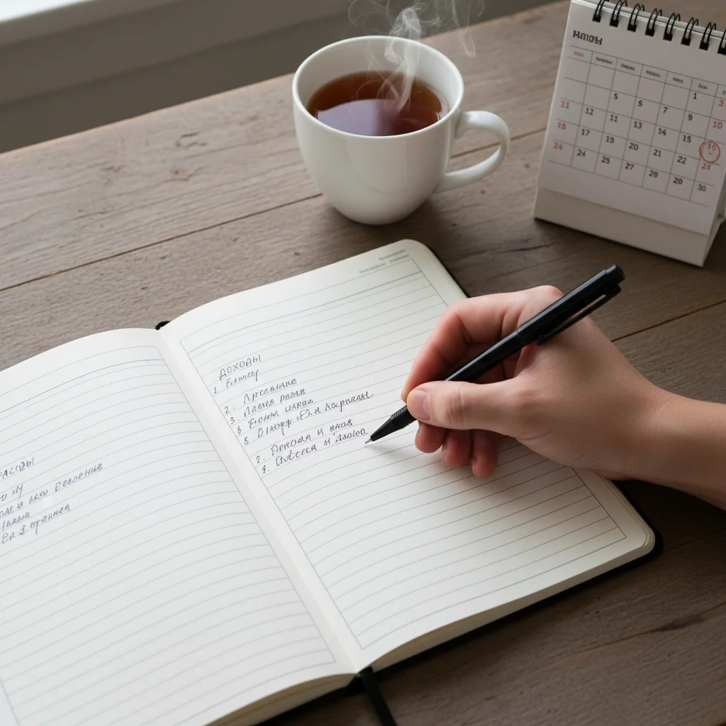 Почему важно вести учёт доходов вручную хотя бы раз 