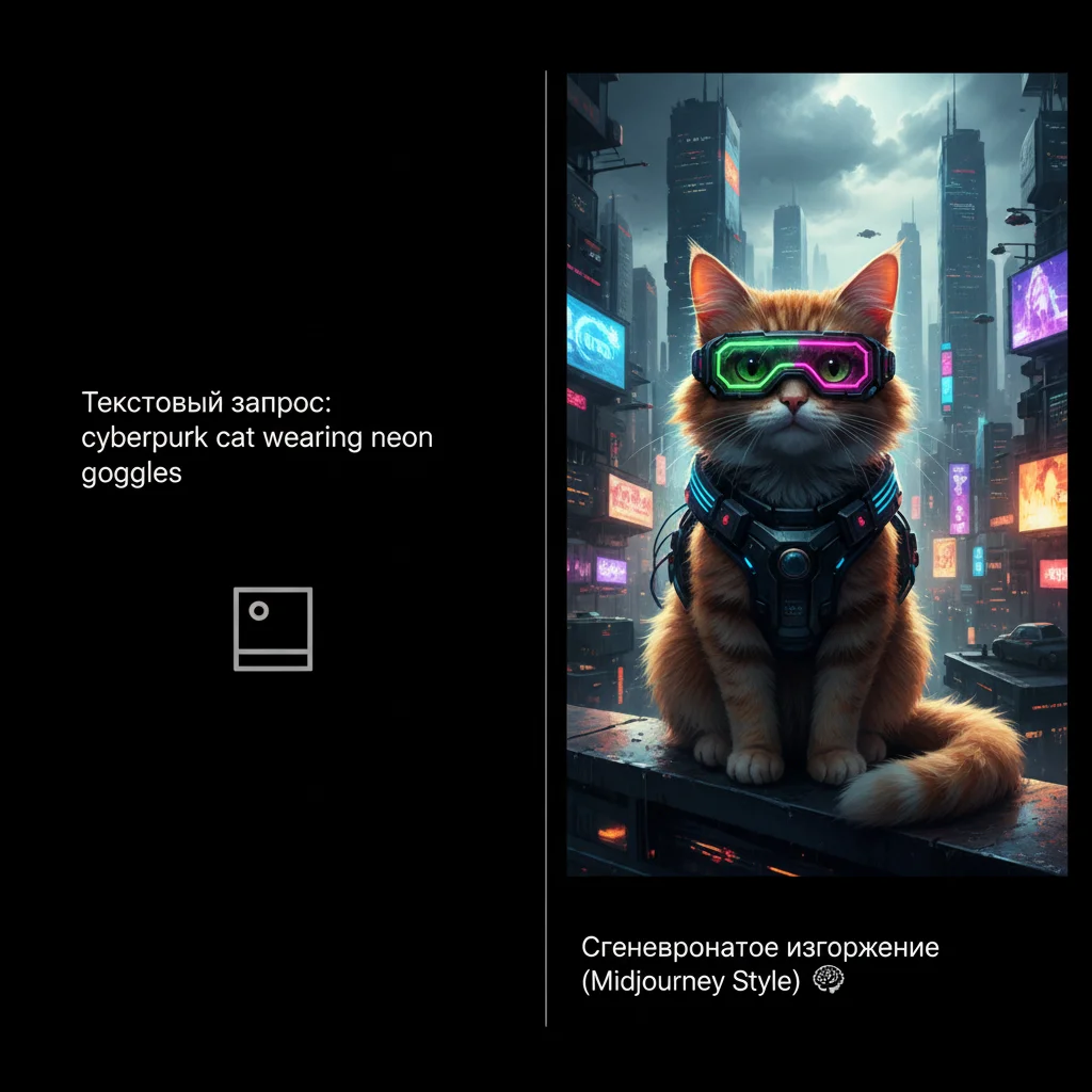 Нейросети в генерации изображений: как DALL·E, Midjourney и Stable Diffusion создают искусство по тексту 