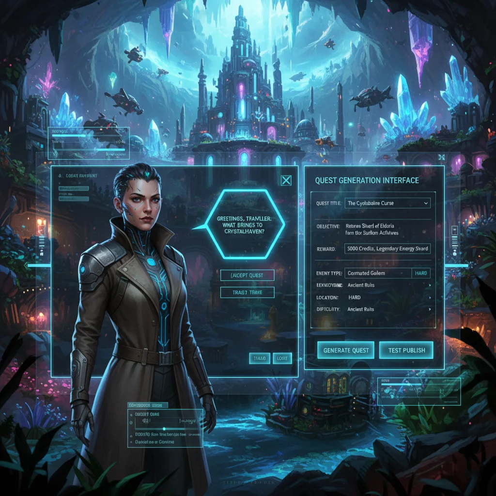 Нейросети в создании видеоигр: как ИИ генерирует миры, персонажей и даже сюжеты 